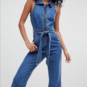 BRAND NEW DENIM JUMPSUIT